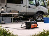 7.14 CFM 12V Heavy Duty Air Compressor, Auto-Stop Portable Tire Inflator with LCD Digital Display 22354040