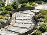 6-Pack Steel Landscape Edging 40 x 6 Inch, Rust-Resistant Bendable Metal Garden Border, Heavy Duty 36647393