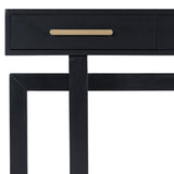 U_STYLE Elegant Console Table with Three Drawers, Extra Long Entryway Table for Entryway, Hallway, N711P175776B