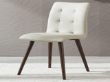 Dining Chairs Set of 2PCS/CTN Kitchen Mid Century Modern Chairs with Wood Legs and PU Leather W5630P456169