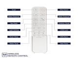 Electric Cushion Toilet Seat, Warm Water with Air Dryer, Heated Seat with Sensor and Slow Closing T3177P286049