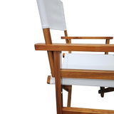 Folding Chair Wooden Director Chair Canvas Folding Chair Folding Chair 2pcs/set populus Canvas 58902326