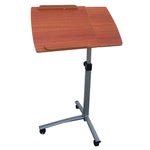 ZUN Home Use Multifunctional Lifting Computer Desk Brown 33725611