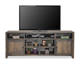 Joshua Creek 84 inch TV Stand Console for TVs up to 95 inches, No Assembly Required, Barnwood Finish GL-B108P160172