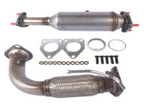 Stainless Steel Front Flex Pipe & Catalytic Converter Replacement for Honda Accord 2.4L 2003-2007 63748707