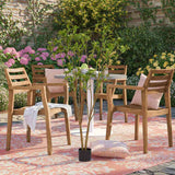 5.2FT Faux Citrus Tree Artificial Plant Natural Leaves & Small Flowers False Tree Perfect Home 32217231