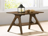 Arona Mid-Century Modern Wood End Table with Shelf T2574P164767
