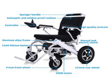 Lightweight Foldable Electric Wheelchair Intelligent All Terrain for Senior 77173852