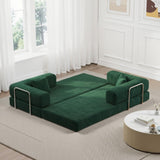78.8inch Modular Sectional, Convertible Pudding Block, Floor Standing Bed Arm Comfort W3147P278115