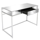 One Drawer Modern Mirrored Glass 75011668