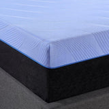 ZUN Refresh 12 inch Hybrid Cooling Fast Responding Latex Foam and Coil Adult Mattress, Cal King Size B108131511