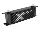 16-Row Universal Oil Cooler Kit AN10 fit for Automotive Installation Black 56121273
