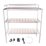 Floor Standing Hydroponics Growing Planting System Kit, Soilless Cultivation PVC Pipes for Gardening 41274413