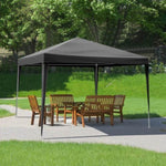 ZUN 10'x10' Gazebo Waterproof Outdoor Canopy Patio Tent Party Tent for Wedding BBQ Cater, Black 35412420