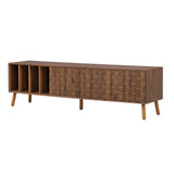 70" Mid-Century Modern TV Stand, Media Console Table for TVs up to 80'', Entertainment Center with 5 N710P222773P