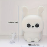 1 LED Bunny/Fat Bear/Stupid Bear/Chestnut Bear/Duck Night Light, Cute Rainbow light Changing 81737643