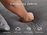 Modern Memory Foam Compressed Sofa,Single Chaise Longue for Living Room,Pet-Friendly Cloud Modular 97676888