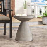 Outdoor LightWeight Concrete Side Table 73455.00