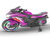 12V Kids Ride On Motorcycle, battery-powered kids' electric motorcycle with LED Nimbus toy, MP3, 88431139