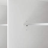 K&K 48 inch Large Kitchen Island with Drop Leaf,Power Outlet,Internal Rack,Rolling Kitchen N707P257057W