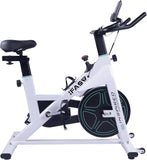 Stationary Bikes Home Spin Indoor Exercise Bike with LCD Monitor and Comfortable Seat Cushion T3060P290747