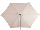 10FT Round Offset Patio Umbrella, Banana Hanging Cantilever Umbrella with 60&deg Adjustable Angle, 26082331