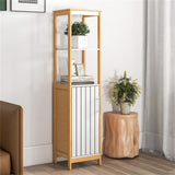 ZUN Vertical bathroom cabinet, bathroom storage rack 17858705