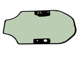 Cab Glass Door for Caterpillar Skid Steer 262D 242D 272DXHP 242D3 289D 3456230 CA3456230 11600237