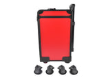 Portable 3-Tier Rolling Makeup Case with Universal Wheels for Makeup, Nail Art, Hair Styling Tools 99353214