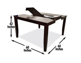 Crosspointe - Counter Table - Brown B081P157639