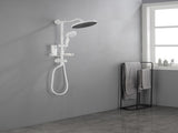 ShowerSpas Shower System, with 10" Rain Showerhead, 4-Function Hand Shower, Adjustable Slide Bar and W2287P182576