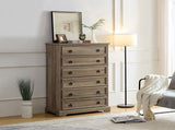 Modern 6 Drawer Dresser, Dressers for Bedroom, Tall Chest of Drawers Closet Organizers & Storage W2275P149120