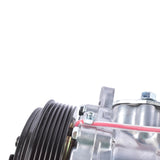 A/C Compressor with 6-Groove Pulley Fits for Sanden SD7 Style Serpentine Belt HC5005BK HRC55824-BK 17606676