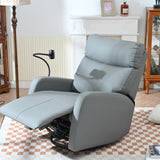 ZUN Swivel Rocker Recliner Chair,360 Degree Nursery Rocking Chair,Glider Chair,Modern Small Rocking W1028P251470