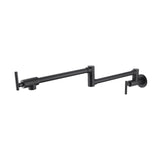 Wall Mount Folding Kitchen Pot Filler Faucet W2287P152204