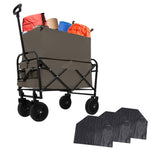 ZUN Multi-use Bag,Collapsible Foldable Wagon Cart Beach Wagon Heavy Duty Utility Cart Utility Wagon 86594960