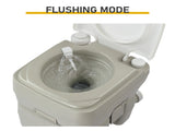 20L Portable Removable Flush Toilet with Double Outlet 40061473