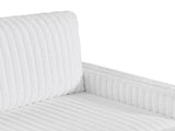 Living Room Sofa and seat with Storage Box ,for Bedroom, Office, Large-White -Armrest W1708P291301