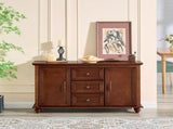 47.3" Mid Century Modern Sideboard Buffet Cabinet with Storage, Wood Storage Cabinet with 2 Doors W1801P454078