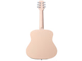 38 Inch Acoustic Guitar for Beginners, H Body Shape, Basswood Folk Guitar in Cream White, 6-String 58112789