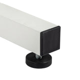 White Wood Grain P2 15MM Particle Board with Melamine Coating Adjustable Computer Desk with 3 USB 35777601