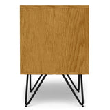 Hunter 20 inch Wide Nightstand in Oak Veneer B136P364303