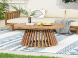 Acacia Wood Patio Coffee Table N770P234486T