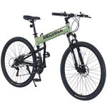 ZUN 29" Folding Mountain Bike ,Suspension Fork,Aluminium Alloy Frame 21Speed Mountain Bike W1019P188230