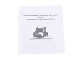 Transfer of Gasoline Diesel Kerosene 12V 15 GPM Fuel Transfer Pump Nozzle Kit 27750119