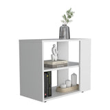 Sideboard Table, 4 Legs, 2 Shelves B097P296817