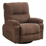 ZUN Recliner chair,360 degree rotating swing single sofa chair, equipped with soft cushion and backrest, W1521P265838