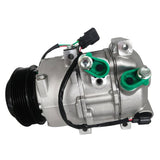 A/C Compressor 12V 6 Grooves Fit for Hyundai Palisade V6 3.8L 2020-2022 105mm DVE18N with Clutch 05370451