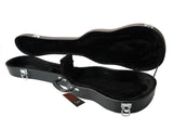 26" Tenor Python Pattern Leather Ukulele Case Black 14670546