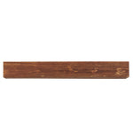 ZUN 72" Rustic Wood Fireplace Mantel,Wall-Mounted & Floating Shelf for Home Decor W1390138525